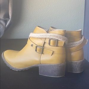 Mustard Booties